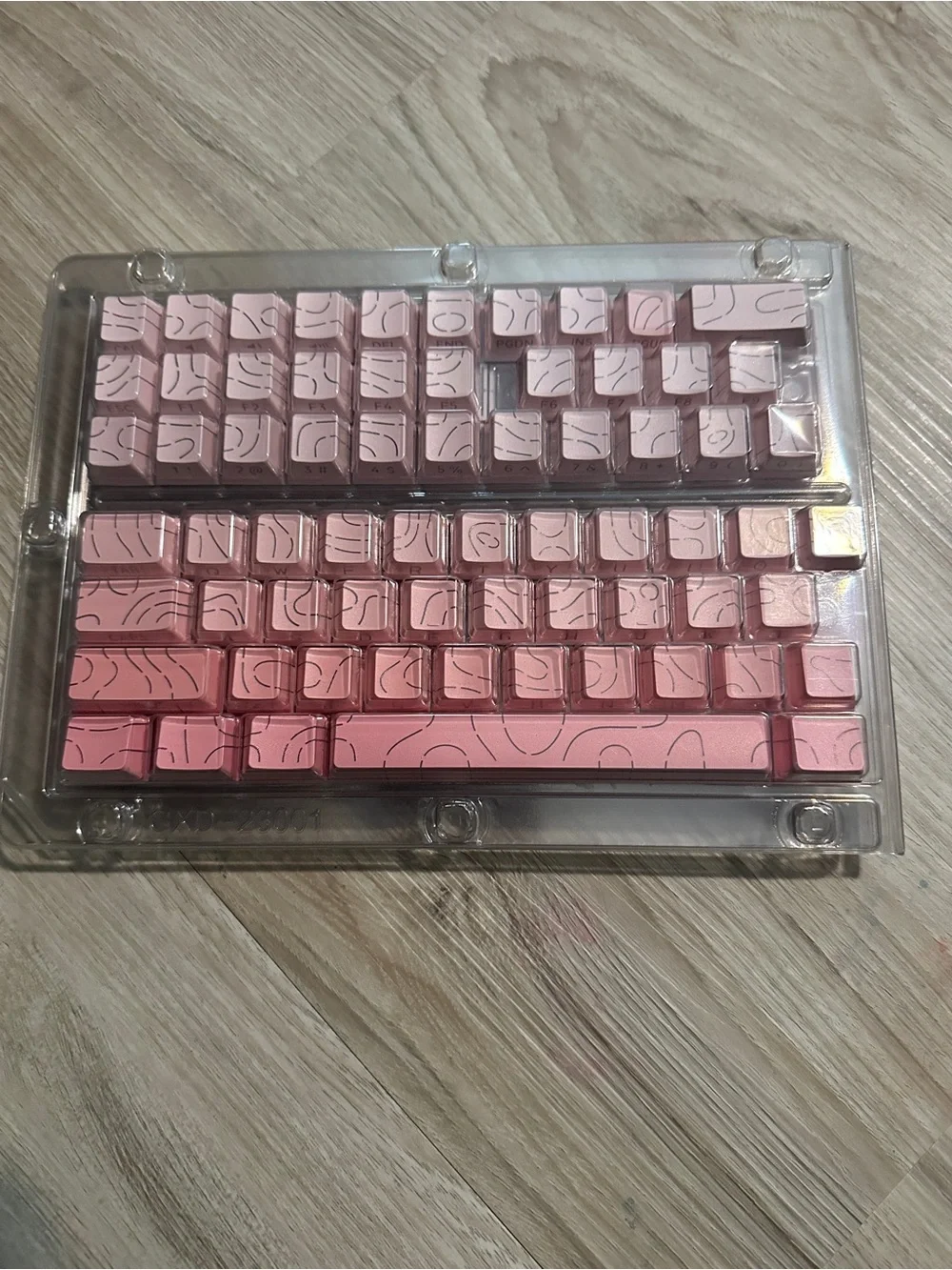 Pink Gradient 133 Key PBT Mechanical Keyboard Keycap Set